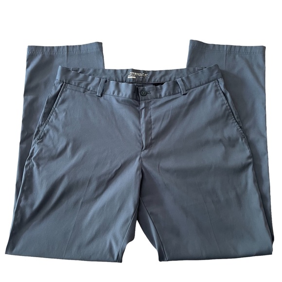 Nike Other - Nike Golf Dri Fit Gray Golf Pants Chinos Slacks 35X32